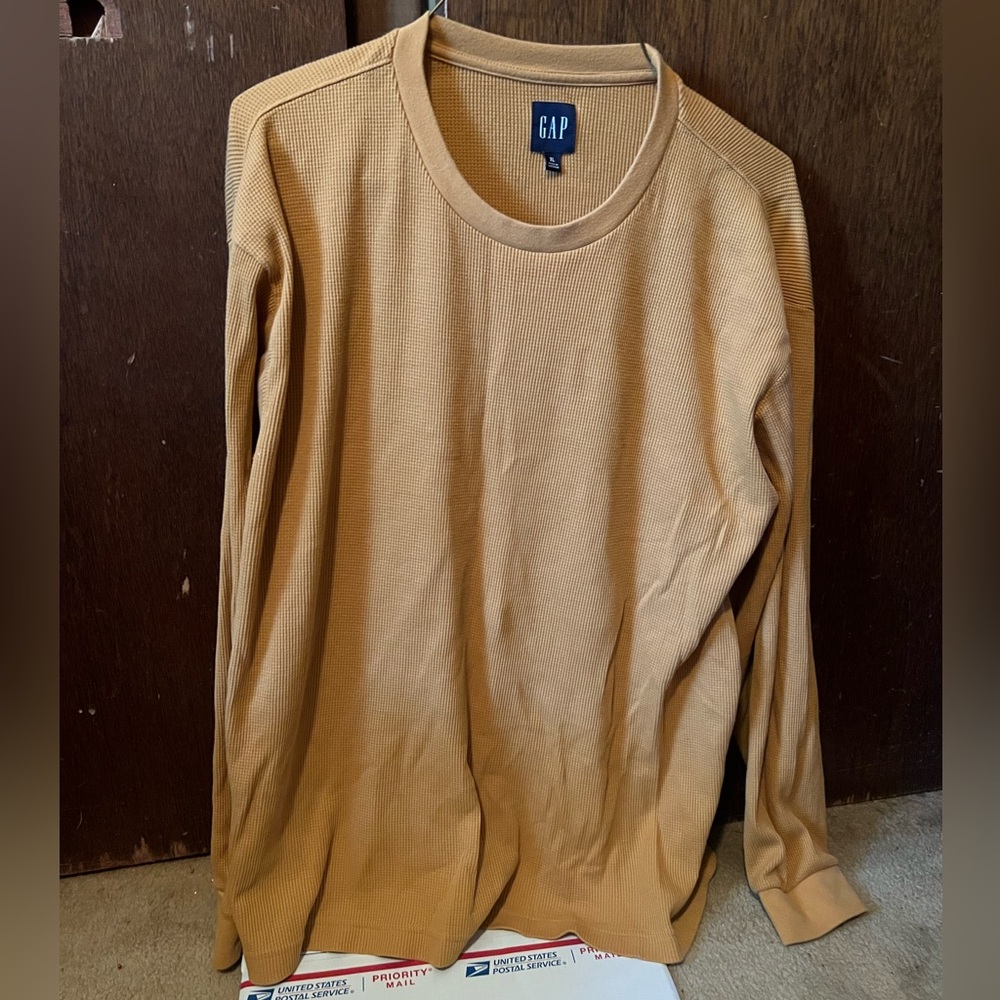 Gap XL Orange/Brown Sweater Pullover Top